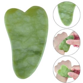 New Natural Jade Stone Guasha Massage Tool SPA Therapy GuaSha Massager Antistress Body Care Scraping Plate