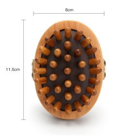 Wooden Airbag Massage Brush Scalp Massage Comb Reduces Cellulite and Relieves Tense Muscles Spa Body Relaxation Relieve Stress