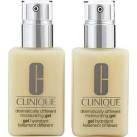 Clinique By Clinique Dramatically Different Moisturizing Gel Duo Pack (oily To Oily Combination With Pump) - 2x125ml/4.2oz For Women