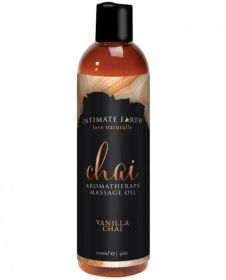 Intimate Earth Chai Massage Oil 4oz (SKU: TCN-INT044)