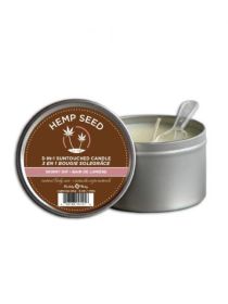 3 In 1 Suntouched Round Massage Oil Candle Skinny Dip (SKU: EBHSC021)